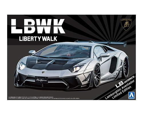 1/24 リバティーウォーク No.19 LBワークス ランボルギーニ アヴェンタドール リミテッドエディション Ver.1