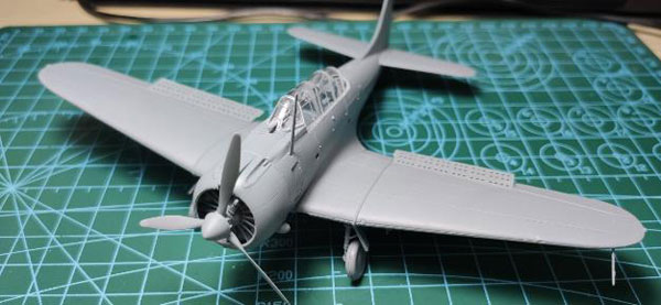 FLYFH6001 フライホークモデル 1/72 ダグラス SBD-3 ドーントレス