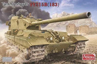 AMH35A008 1/35 イギリス 重駆逐戦車 FV215B (183)