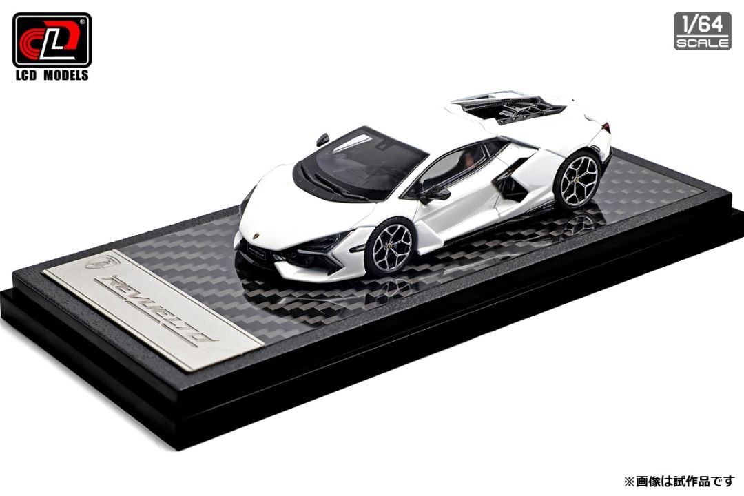 LCD64042WH LCD MODELS 1/64 ランボルギーニ レヴエルト ホワイト