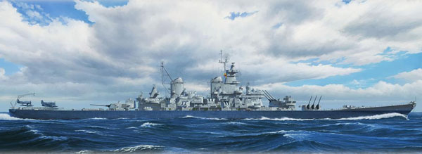 VEEV57002 ヴィーホビー 1/700 米海軍 戦艦 ニュージャージー BB-62 1945年 「通常版」