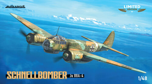 EDU11194 エデュアルド 1/48 'シュネルボンバー' Ju88A-4リミテッドエディション※インジェクションパーツはICM社製。エデュアルドオリジナルエッチンク