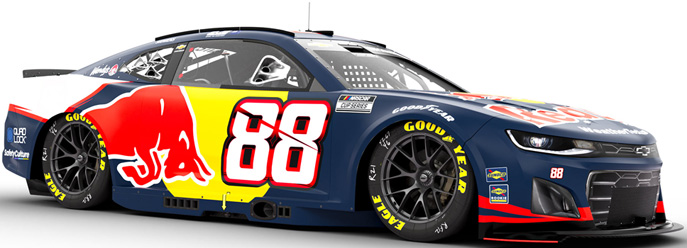 LR325554 Lionel Racing 1/64 RED BULL 2025 シボレー カマロ ZL1 シェーン・ヴァン・ギスバーゲン #88