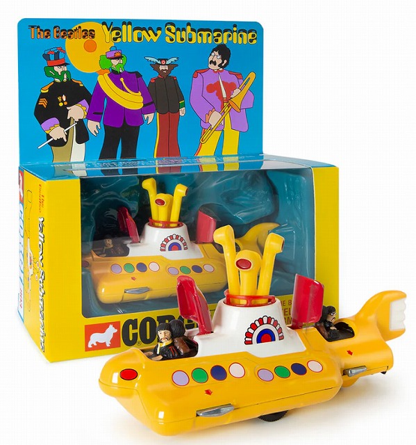 CG54321046 CORGI 1/36 #803 - ビートルズ イエロー・サブマリン レッドハッチver