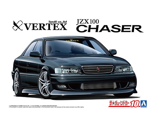 ザ・チューンドカーNo.10 1/24 VERTEX JZX100 チェイサー ツアラーV '98 (トヨタ)