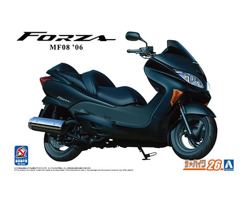 ザ・バイク、No.26 1/12 ホンダ MF08 フォルツァ `06