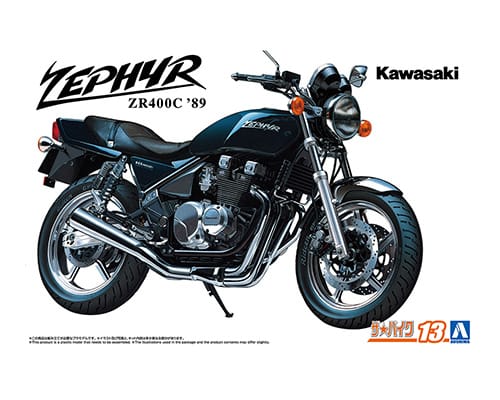 ザ☆バイク 13 1/12 カワサキ ZR400C ZEPHYR '89