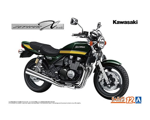 ザ☆バイク No.12 1/12 カワサキ ZR400C ZEPHYRχ '02