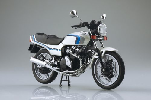 1/12 完成品バイク Honda CBX400F パールシェルホワイト (CBX550F Ver.)