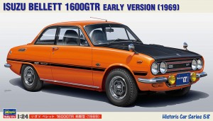HC58 1/24 いすゞ ベレット 1600GTR 前期型 (1969)