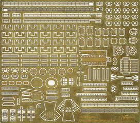 ちび丸GUP-30 ちび丸 扶桑型(扶桑/山城)純正エッチングパーツ