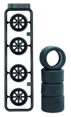 W-5 1/24 レーシング用8本スポークホイール 15インチ