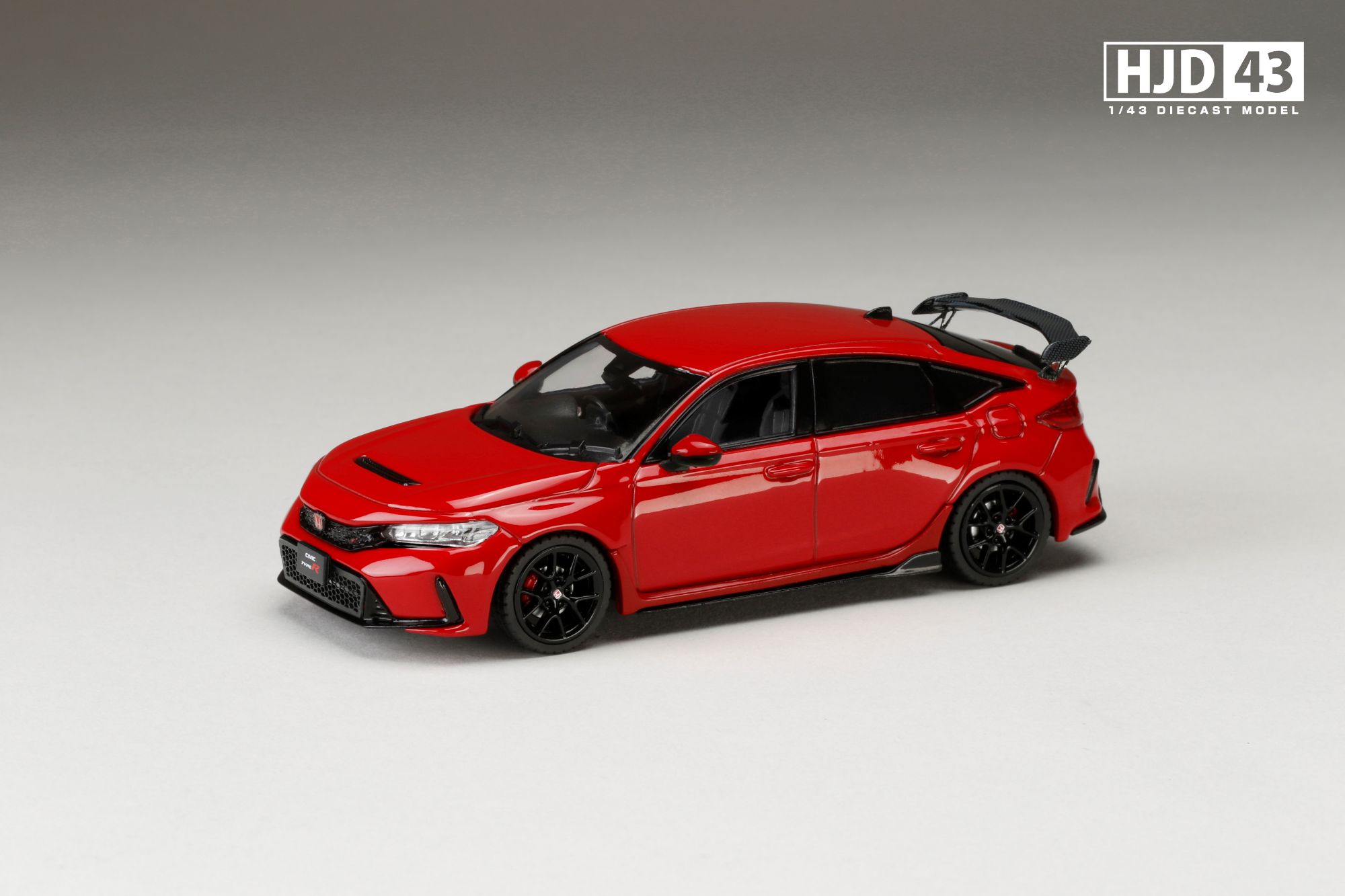 HJD431004R HJD43 1/43 Honda シビック TYPE R (FL5) RACING BLACK Package 純正オプション装着車 フレイムレッド