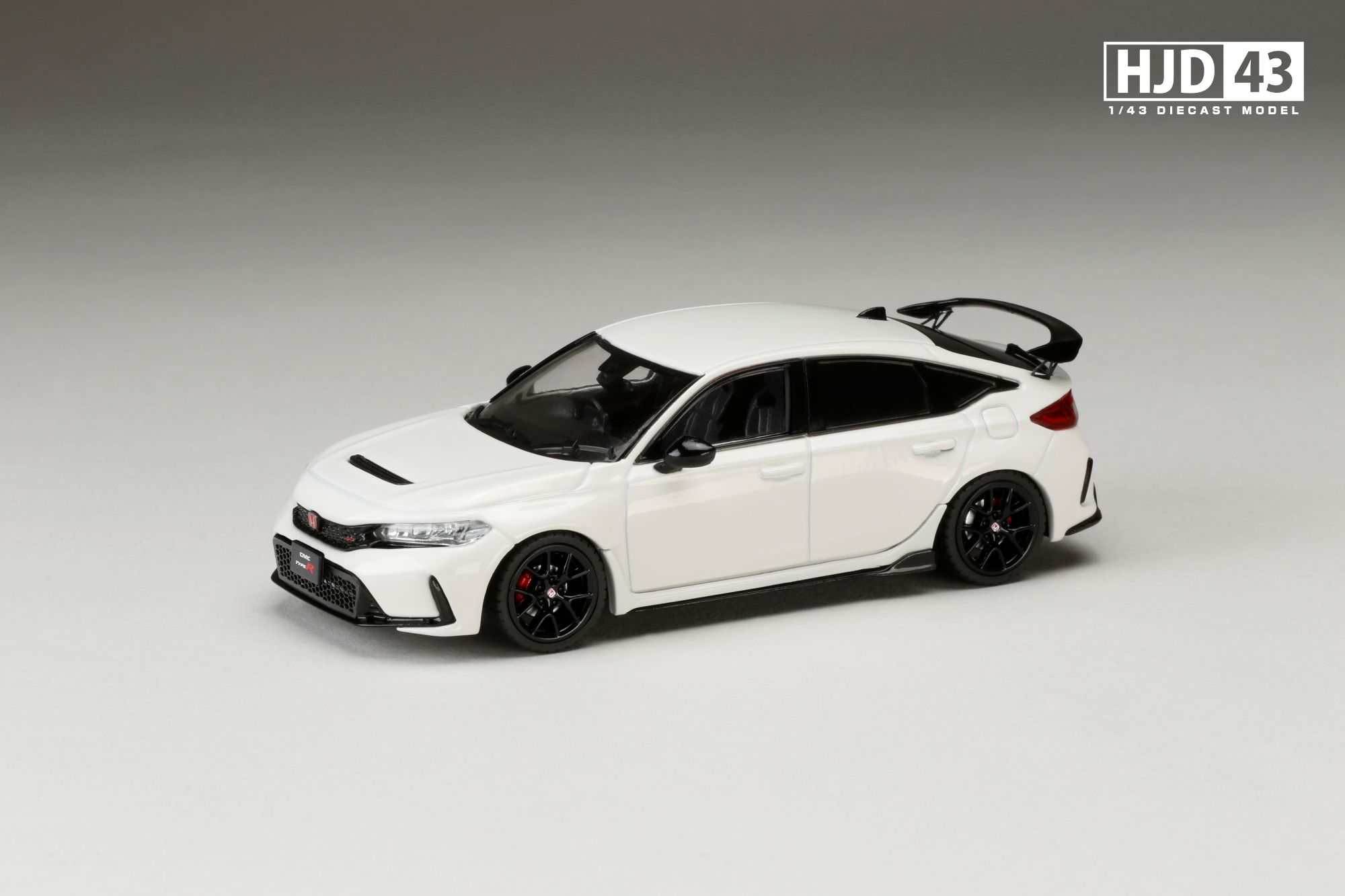 HJD431003W HJD43 1/43 Honda シビック TYPE R (FL5) RACING BLACK Package チャンピオンシップホワイト