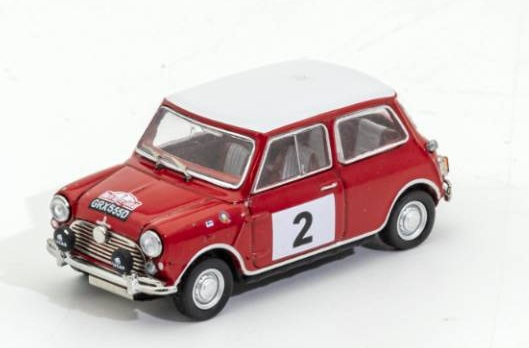 KS078-447 GCD 1/64 Mini Cooper - (RHD) - 1966 #2 レッド