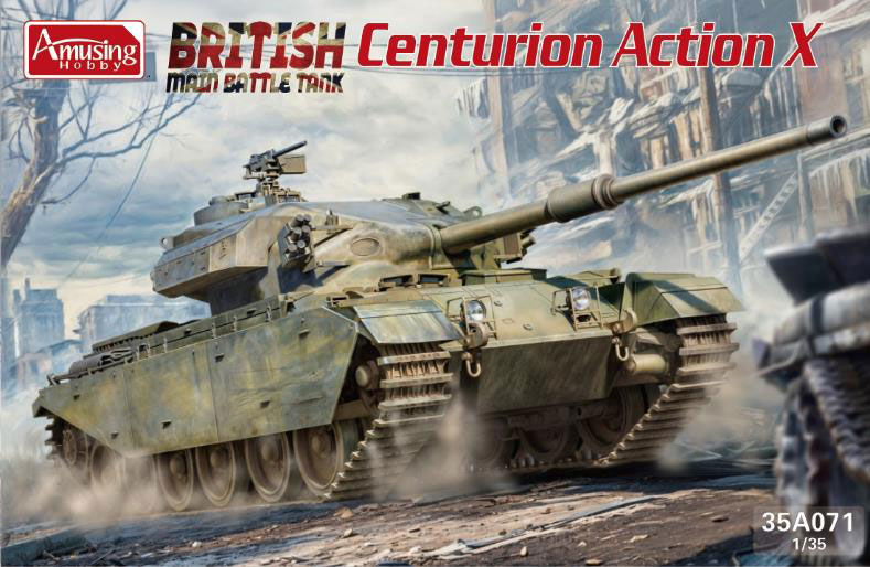AMH35A071 アミュージングホビー 1/35 イギリス 主力戦車 センチュリオン アクションX