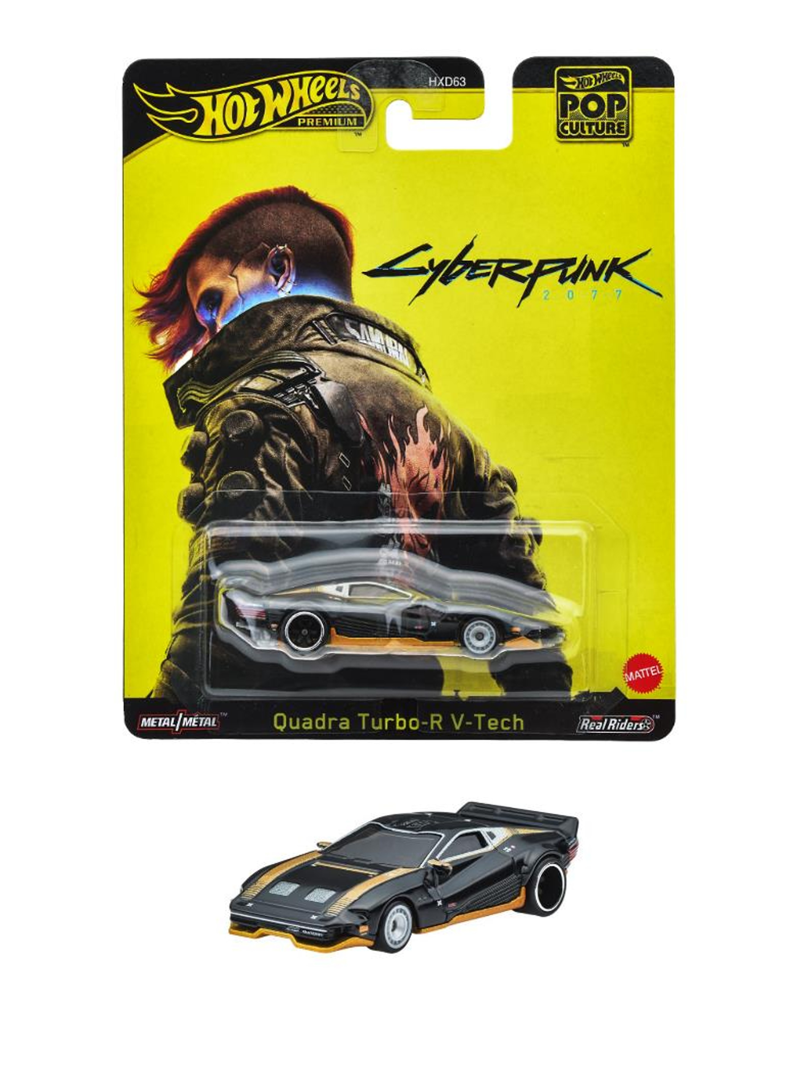 JBL57-9866 ホットウィール ポップカルチャー クアドラ ターボ-R V-テック