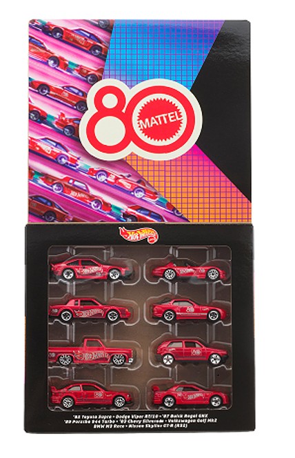 JGK09-9866 ホットウィール マテル80周年 8パック