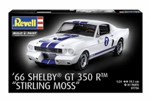 07736 ドイツレベル 1/24 66 シェルビーGT 350R スターリング・モス