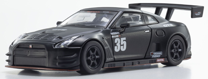 K07131LBK 京商オリジナル 1/64 [MOTN] ニスモ R35 GT-R GT3 テストカー (マットブラック)LED搭載