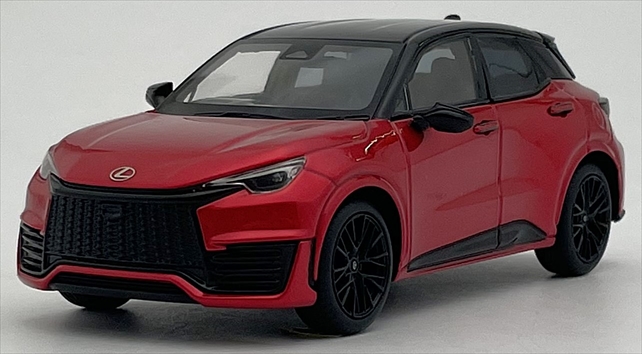 KS03931R KYOSHOオリジナル 1/43 LEXUS LEXUS LBX MORIZO RR (レッドスピネル/ブラック)