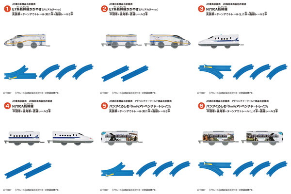 FT60963 エフトイズ つなごうプラレール15