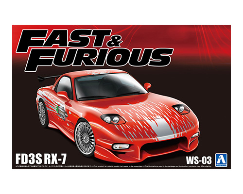 ムービーメカ WS-03 1/24 ワイルド・スピード FD3S RX-7