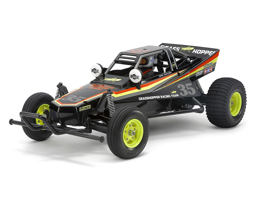 47522  1/10 電動RCカー グラスホッパー ブラックエディション