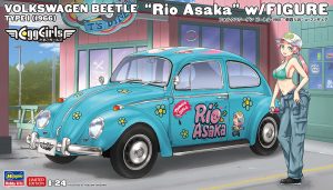 SP665 1/24 フォルクスワーゲン ビートル 1966 朝霞りお w/フィギュア