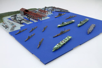 軍艦-19 1/3000 終戦時残存艦艇セット(雲龍型/龍鳳型/飛鷹型青葉)