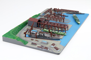 軍港-3 EX-3 1/3000 呉軍港(この世界の(さらにいくつもの)片隅に)戦艦大和パッケージ特別仕様(ポストカード付き)