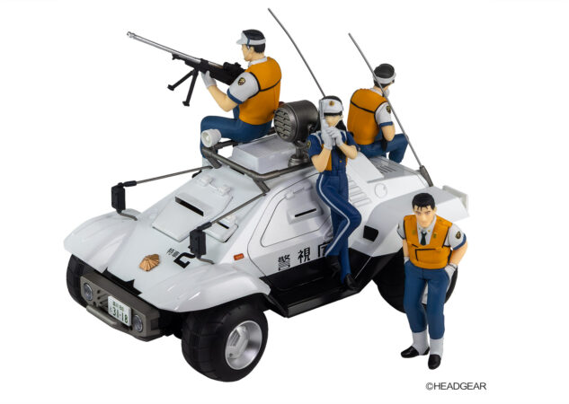PD92 1/24 機動警察パトレイバー 劇場版 98式特型指揮車(車両:プラモデル/塗装済み完成品フィギュア付属