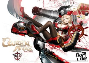 BA003 ボーダーモデル 海賊 キャプテン クイーン・アン