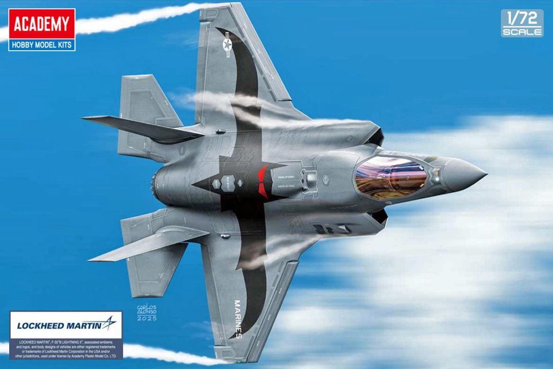 12592 アカデミー 1/72 F-35B ライトニングII 'アメリカ海兵隊 VMFA-242 バッツ'