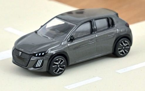 310985 NOREV 1/64 プジョー 208 2024 セレニウムグレー