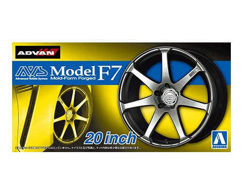 ザ☆チューンドパーツ No.82 1/24 AVS モデルF7 20インチ