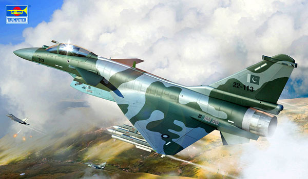 01690 トランぺッター 1/72 パキスタン空軍 J-10CE&インド空軍 ラファール 2in1