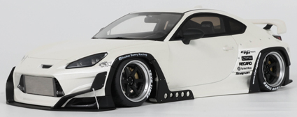 GTS498 GT SPIRIT 1/18 パンデム トヨタ GR86 2023 (ホワイト)