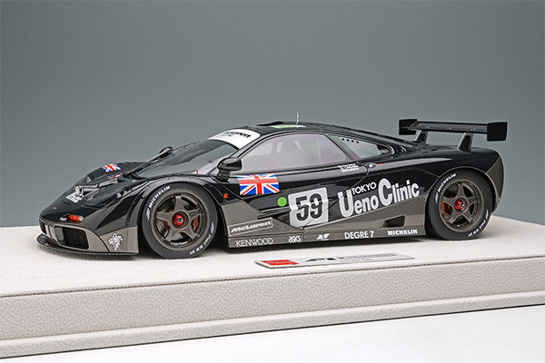 EML154 EIDOLON 1/18 McLaren F1 GTR 01R 1995 ブルーブラックメタリック/メタリックグレー