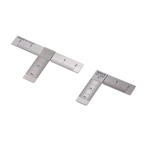 HT-432 HGステンレスT定規【ショートタイプ】2枚組/90°
