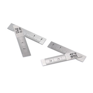 HT-433 HGステンレスT定規【ショートタイプ】2枚組 /45°