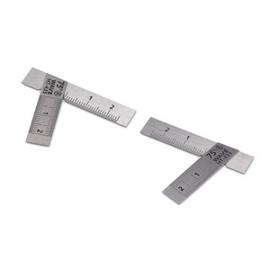 HT-435 HGステンレスT定規【ショートタイプ】2枚組/75°