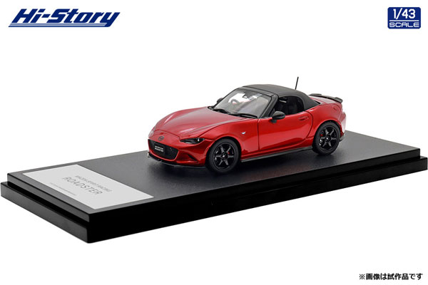 HS562RE Hi-Story 1/43 MAZDA SPIRIT RACING ROADSTER (2025) ソウルレッドクリスタルメタリック