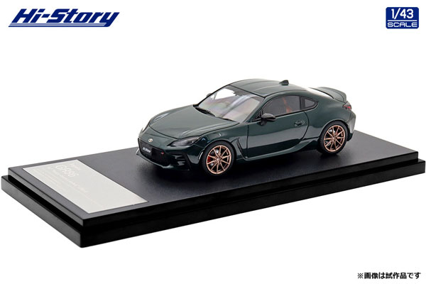 HS566GR Hi-Story 1/43 Toyota GR86 特別仕様車 RZ 'Ridge Green Limited' (2024) リッジグリーン