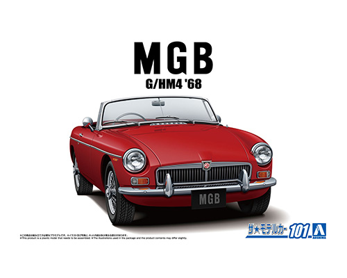 ザ☆モデルカー No.101 1/24 BLMC G/HM MG-B MK-2 '68