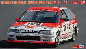 20763 1/24 出光 MOTION 無限 シビック (EF9) '1991 JTC チャンピオン'