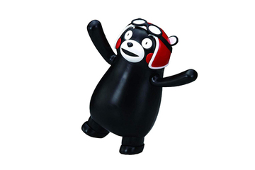 くまモン-12 くまモンのプラモ ライダーヘルメットバージョン+Hondaモンキー くまモンバージョン