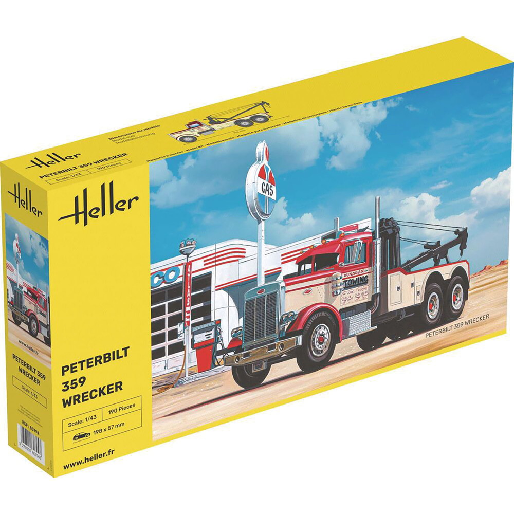 HE80794 エレール 1/43 ピータービルト359 レッカー