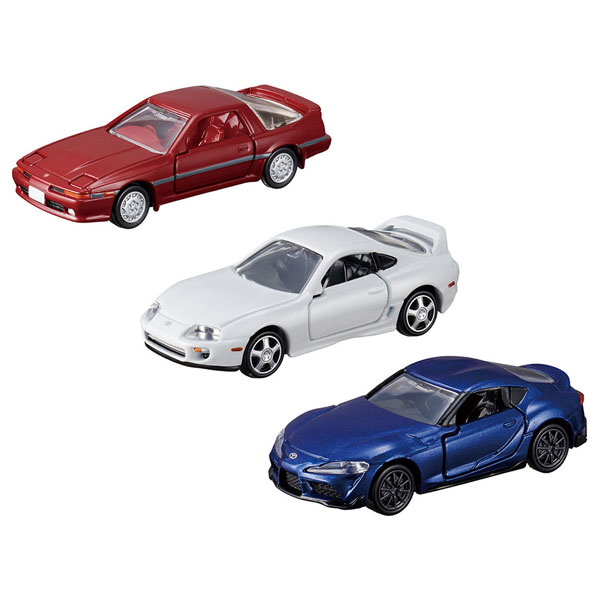 トミカプレミアム Toyota SUPRA 3 MODELS Collection