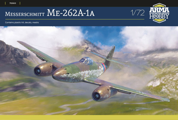ADL70083 アルマホビー  1/72 メッサーシュミット Me262A-1a